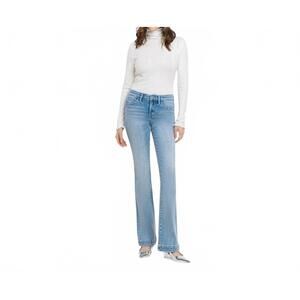NEW HOITY TOITY mid rise bootcut jean in blue